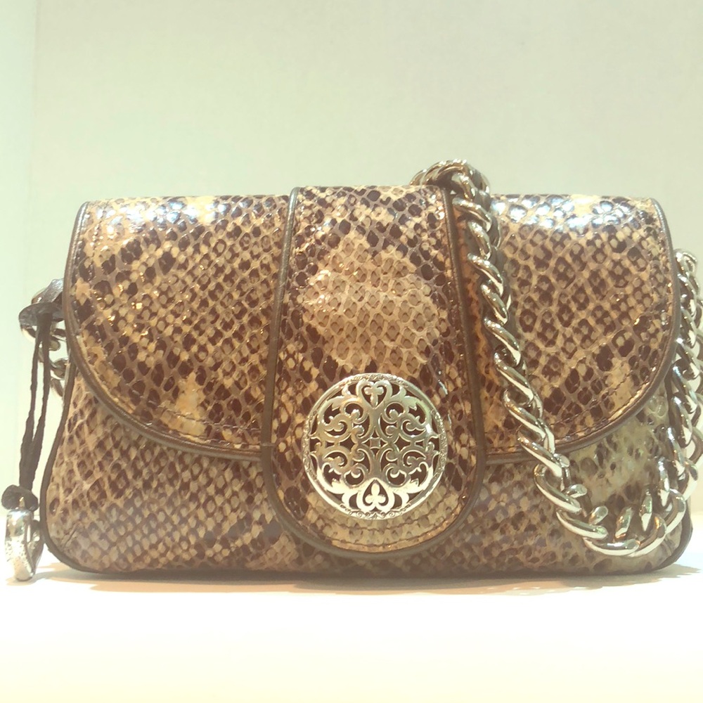 🇺🇸SALE🇺🇸 Brighton Python print Shoulder Bag